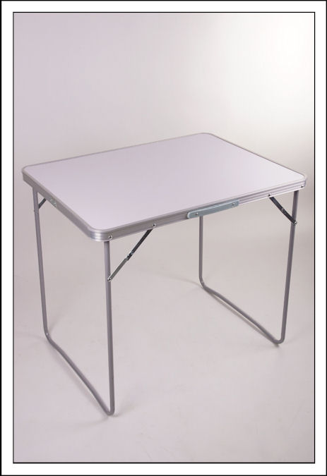Alu Koffertisch 70x50x60 cm Campingtisch Tisch Gartentisch Klapptisch Falttisch 